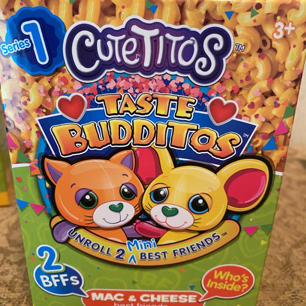 Cutetitos Taste Buddies Mac And Cheese.  NEW